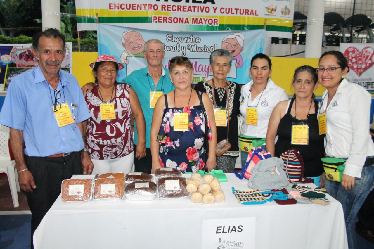 Simón Prieto, María Botacha, Aníbal Sánchez, Amparo Muñoz, Lourdes Sosa, Leidy Cuéllar y Yuri Chávez del municipio de Elías.